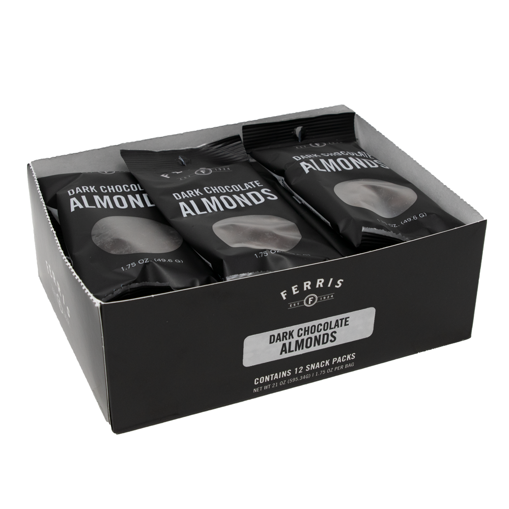 Dark Chocolate Almonds 1.75 oz.