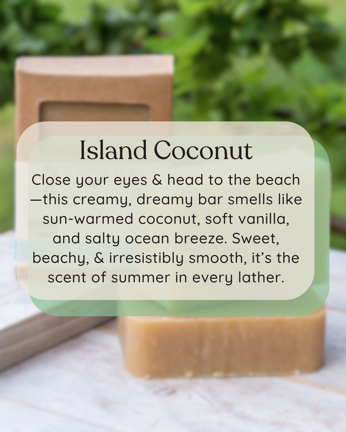 Island Coconut Goat Milk Soap