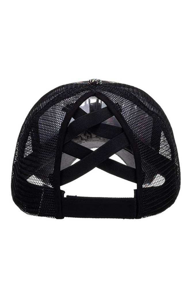 Gradient SunFlower Print Baseball Cap ZMM002