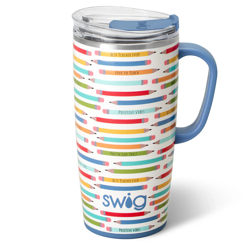 22 oz Swig travel mugs (options available)