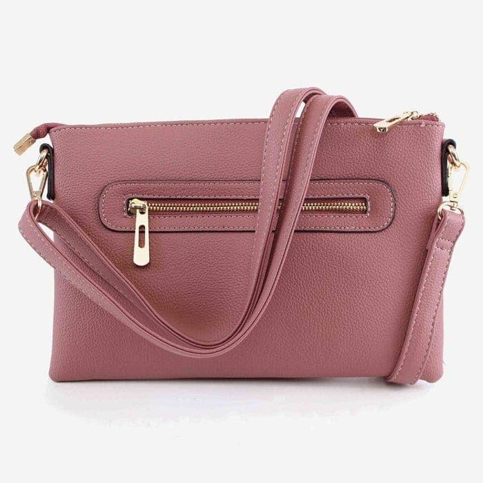 8623 N8263 Ellen Three Compartment Wristlet Fashion Clutch/Crossbody