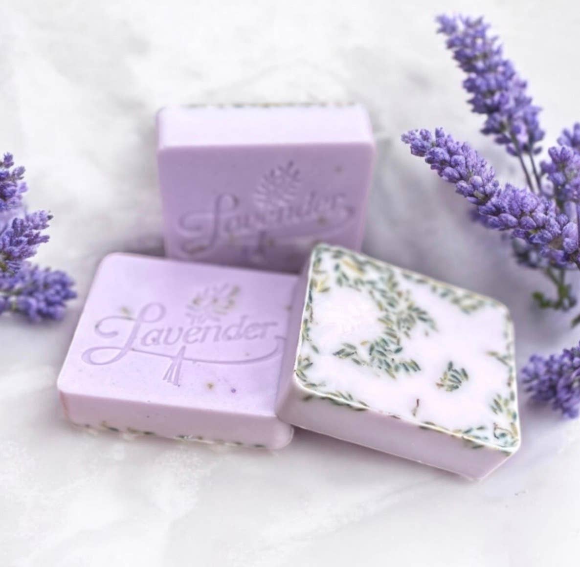 Calming Lavender natural bar soap