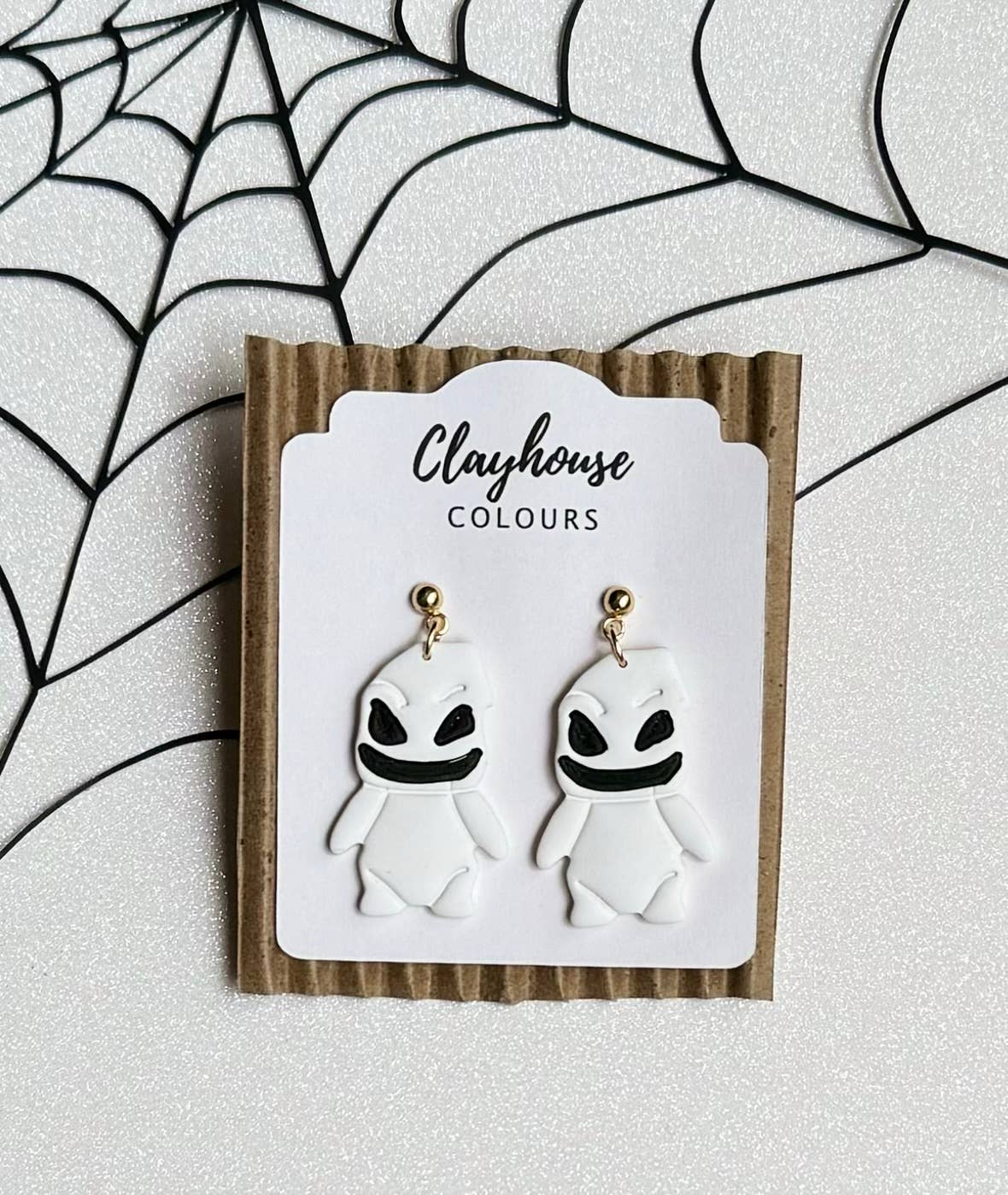 Nightmare Before Christmas Clay Earrings 