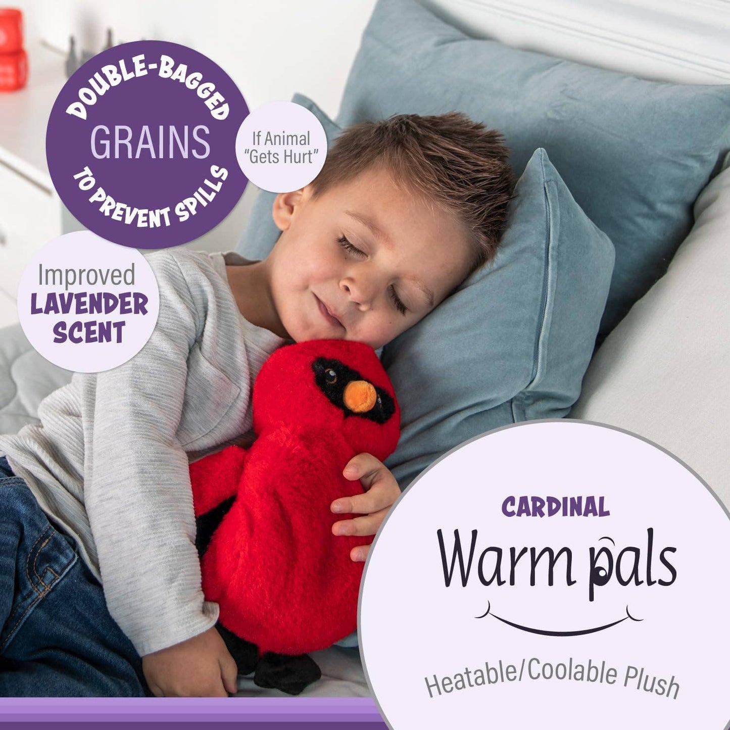 Caring Cardinal Warm Pal