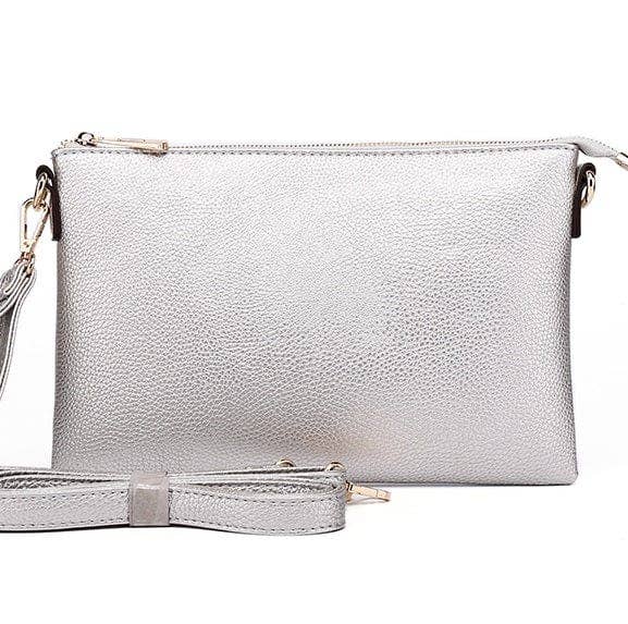 8623 N8263 Ellen Three Compartment Wristlet Fashion Clutch/Crossbody