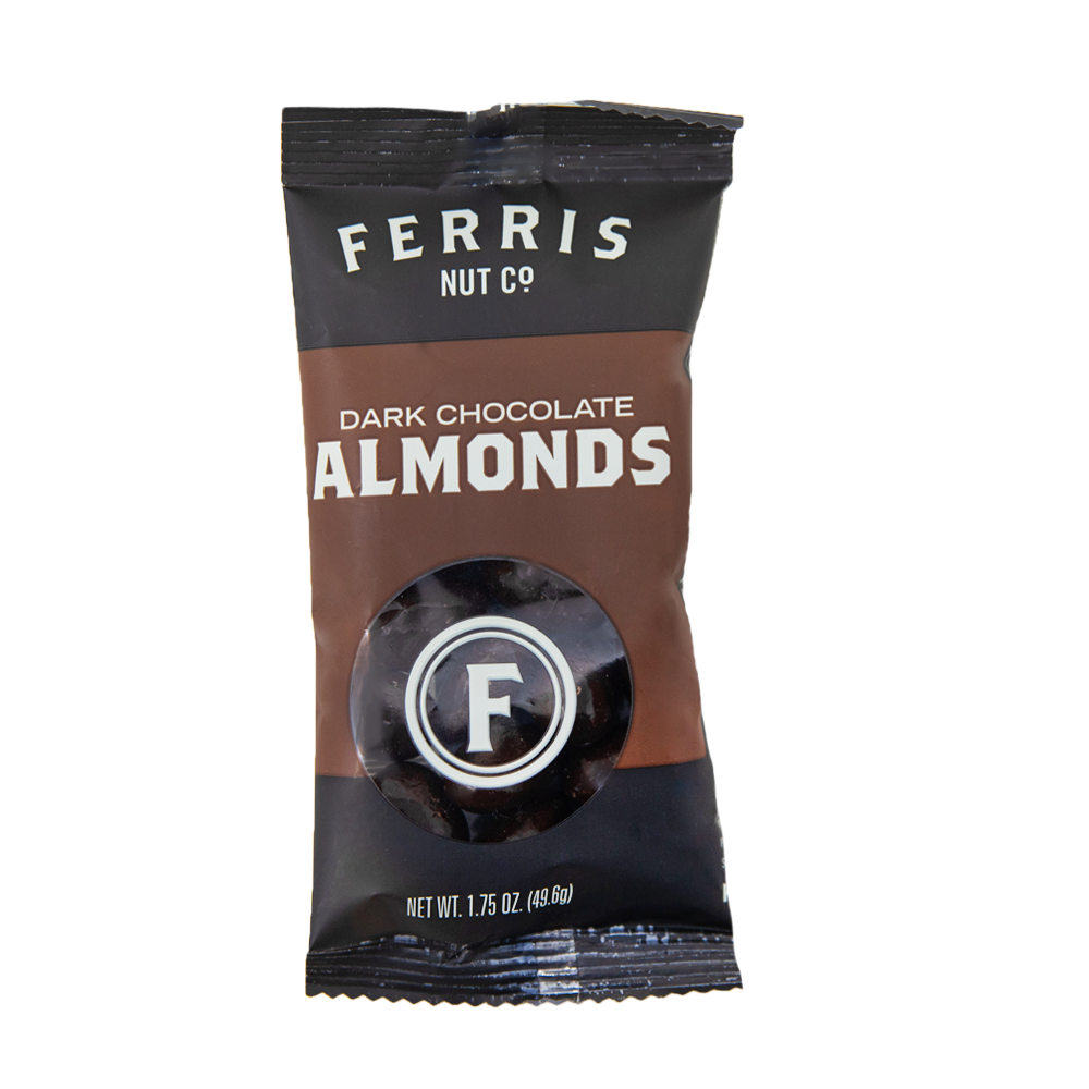Dark Chocolate Almonds 1.75 oz.
