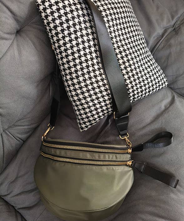 Leopard Camo Print Bum Bag Crossbody