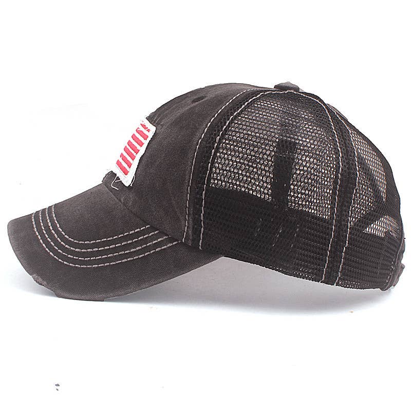 Fourth of July mesh baseball cap