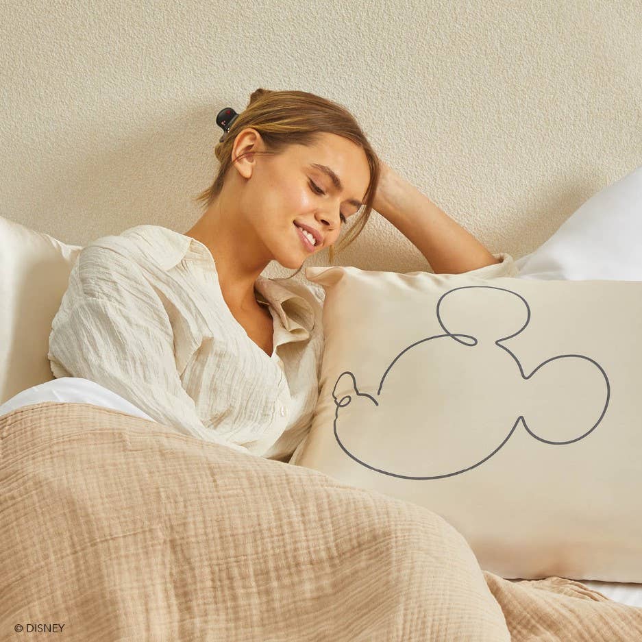 Kitsch & Mickey and Minnie Satin Pillowcase King Mrs. Mouse
