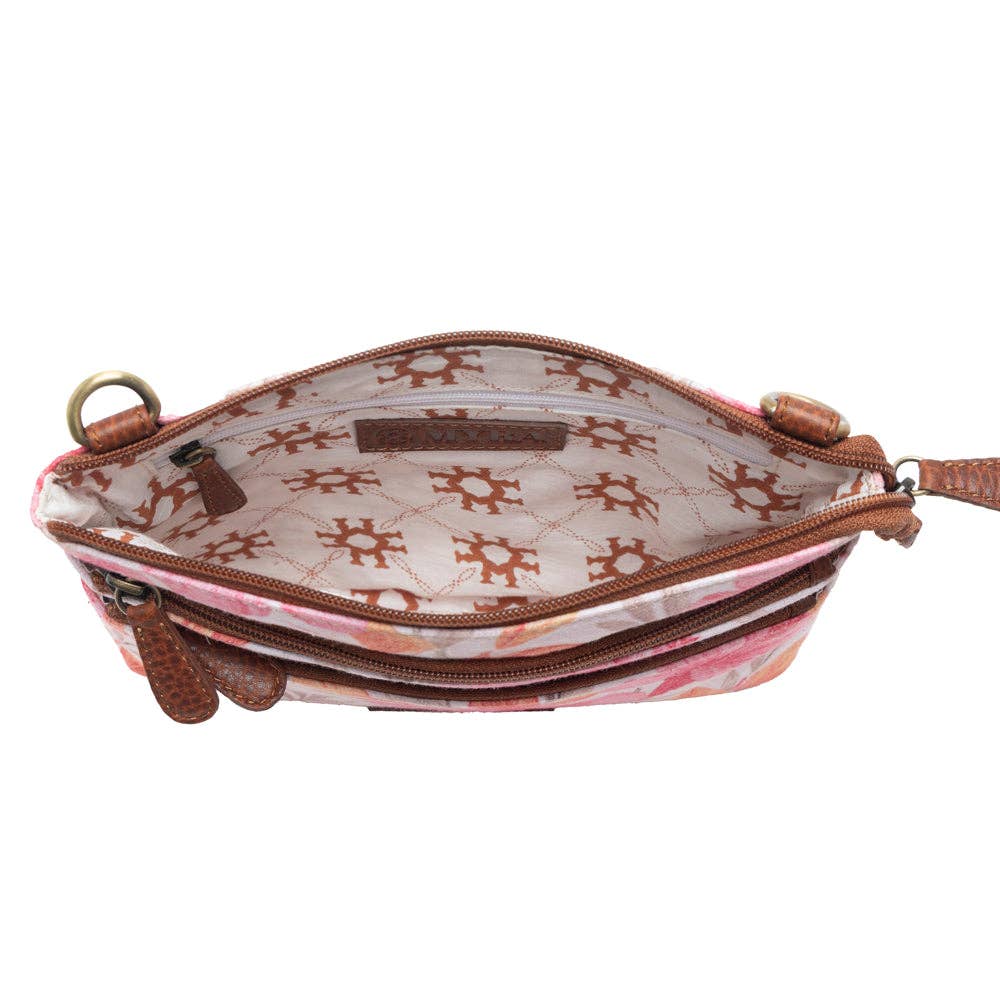 Maple Ridge Cotton & Leather Crossbody Bag Variant Combo