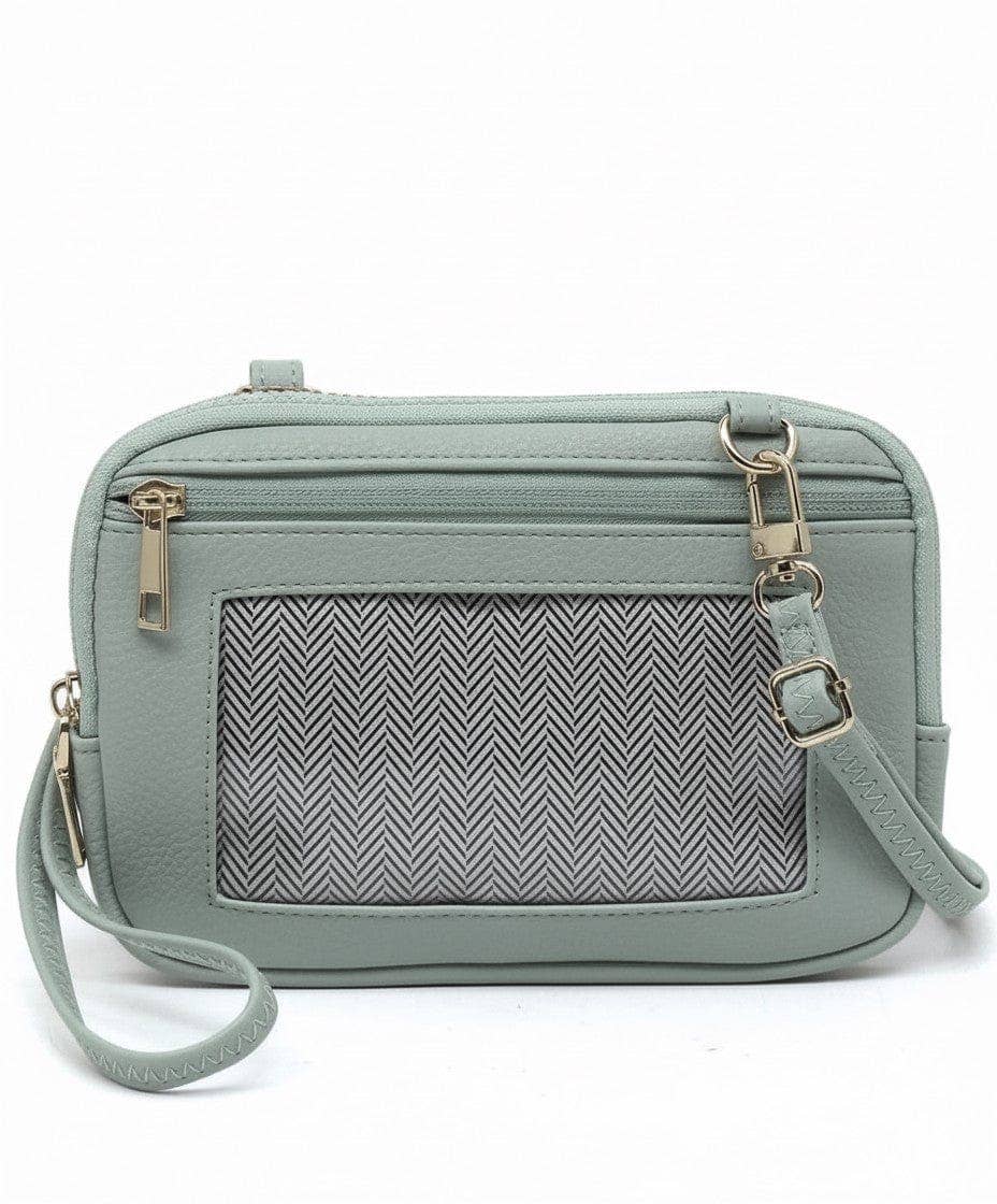 AD007 Cell Phone Mini Crossbody Wallet Bag