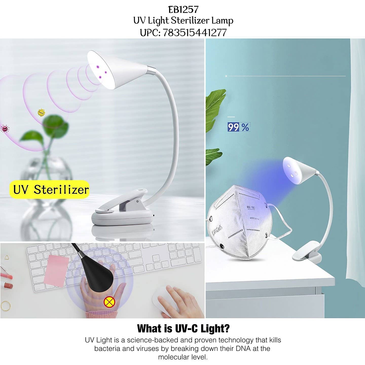 UV Light Sterilizer Lamp