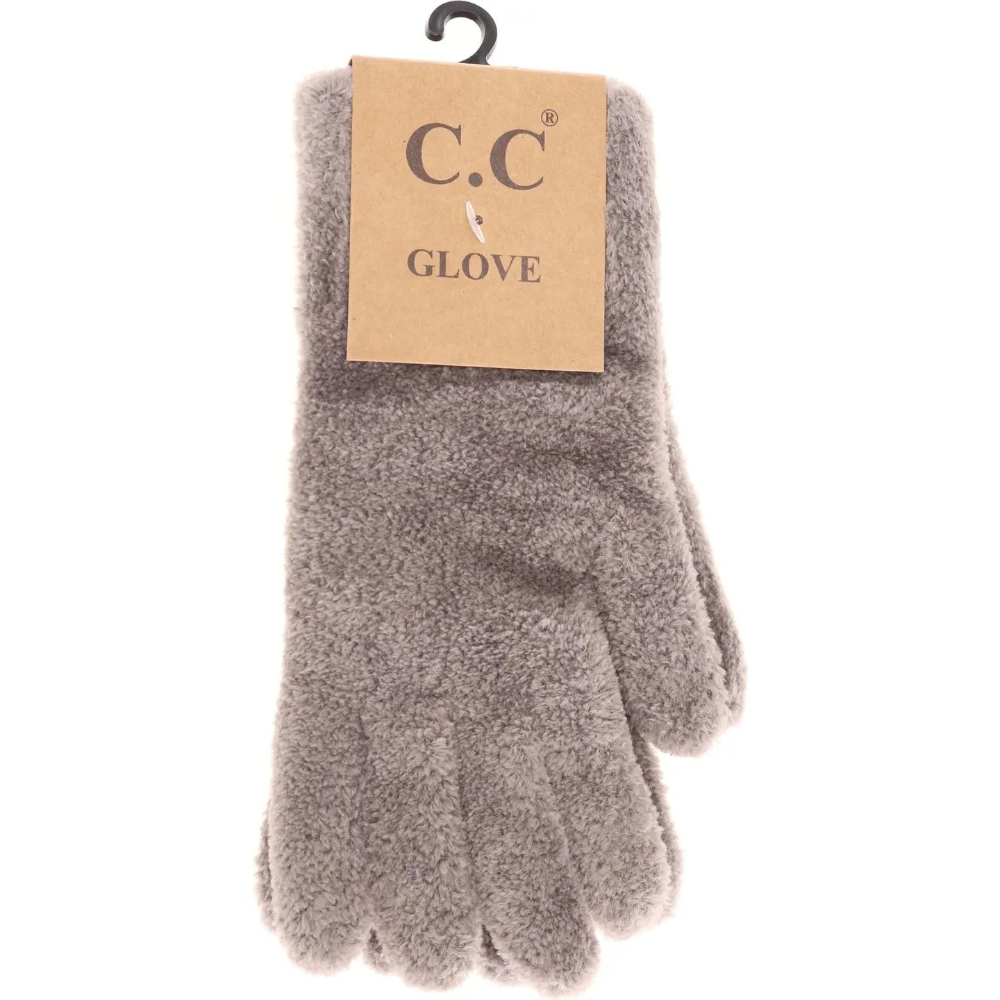 Plush Terry Chenille Women's C.C Gloves