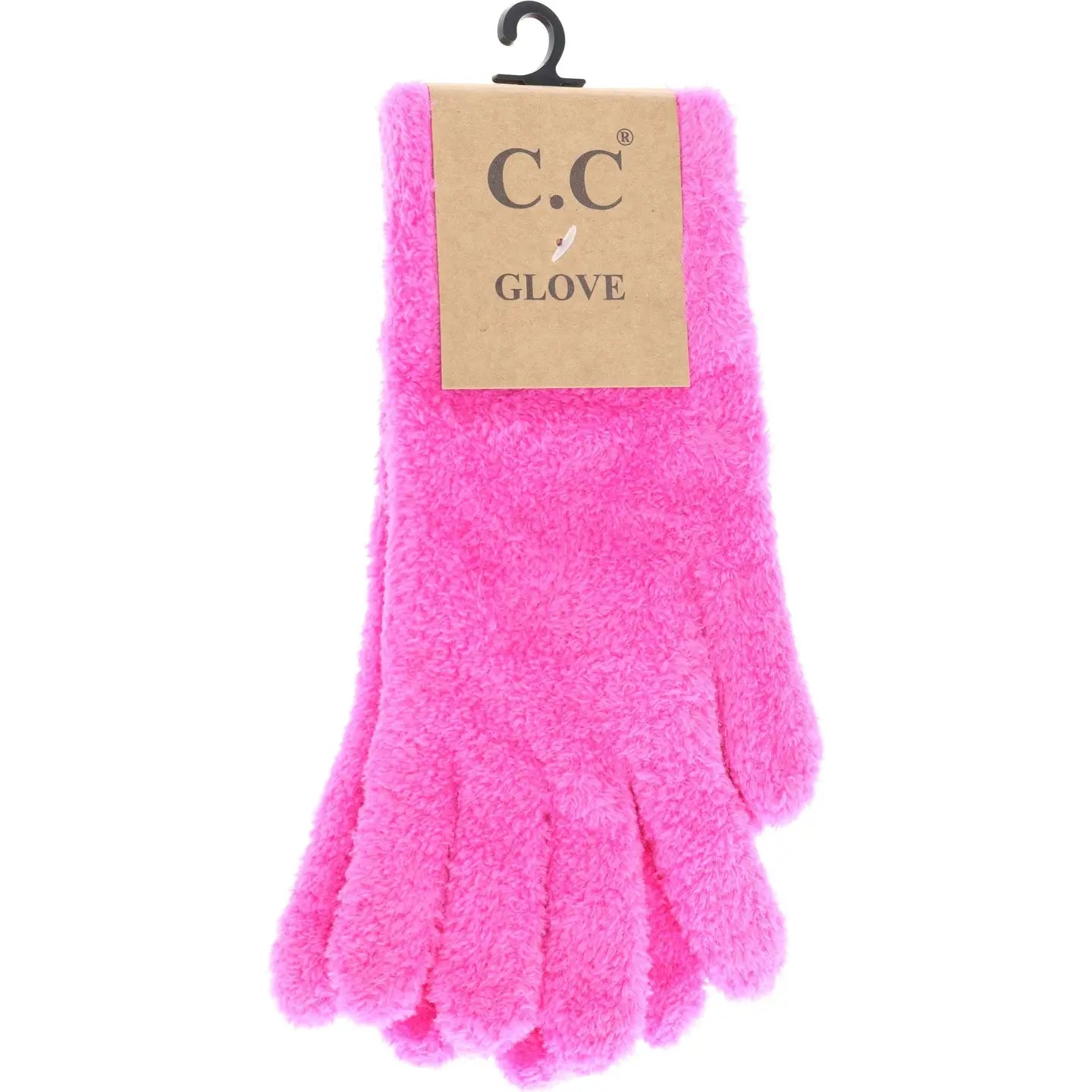 Plush Terry Chenille Women's C.C Gloves