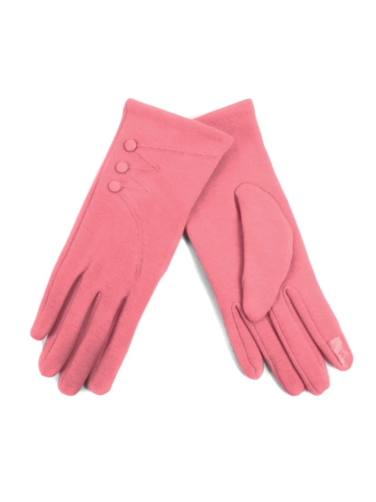 Women’s gloves with buttons