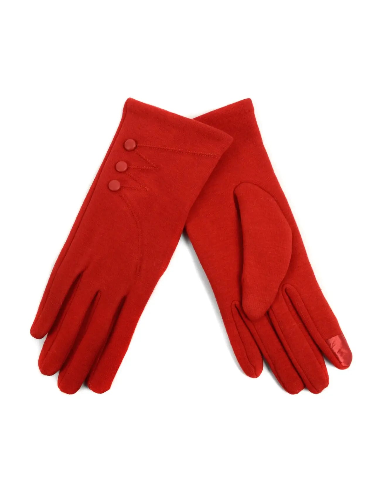 Women’s gloves with buttons