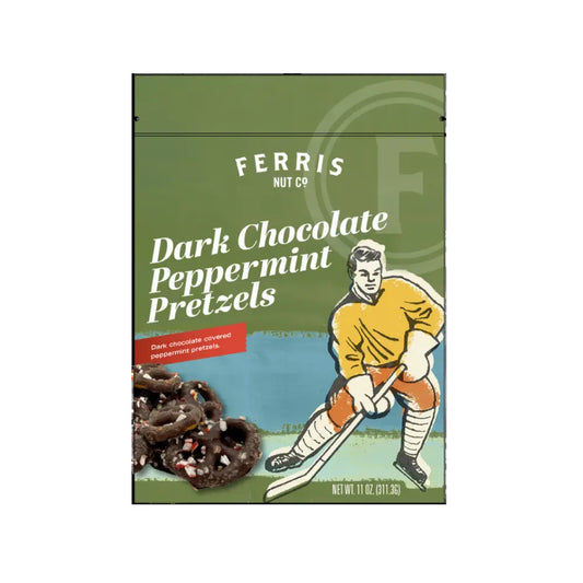 Holiday - Peppermint Dark Chocolate Pretzels Pouch 11 oz.