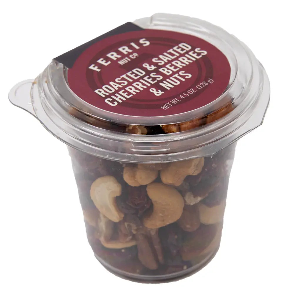 Cherries berries and nuts mix. 4.5 oz