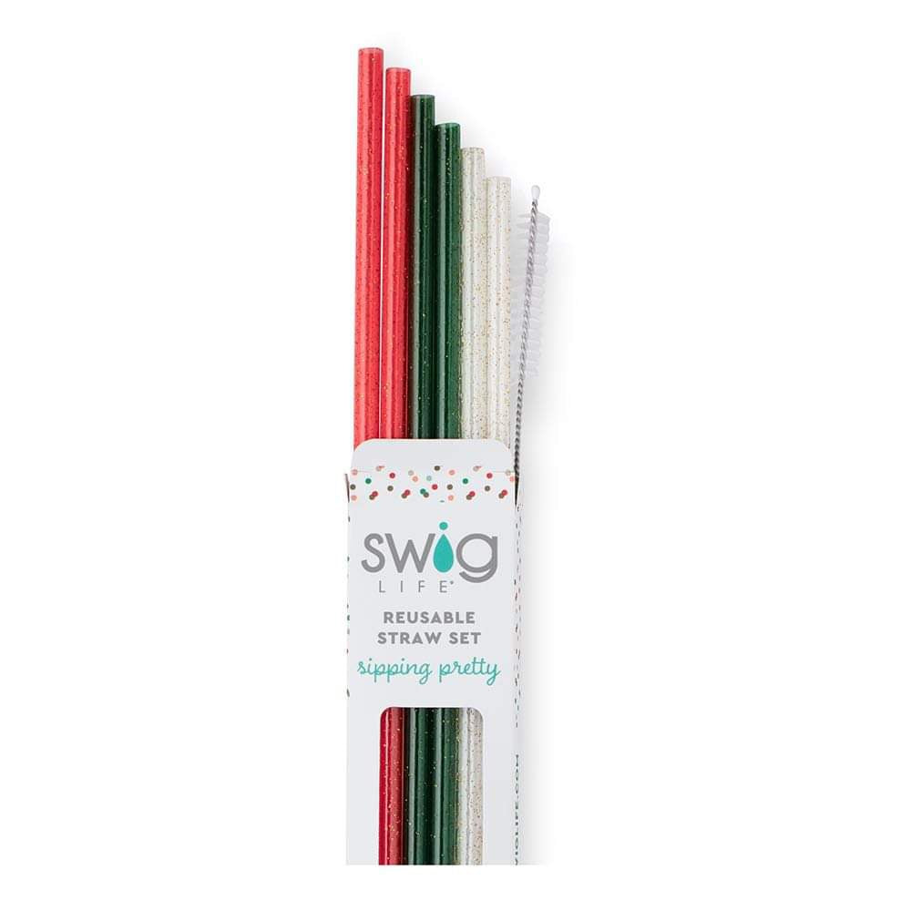 Swig reusable straw sets