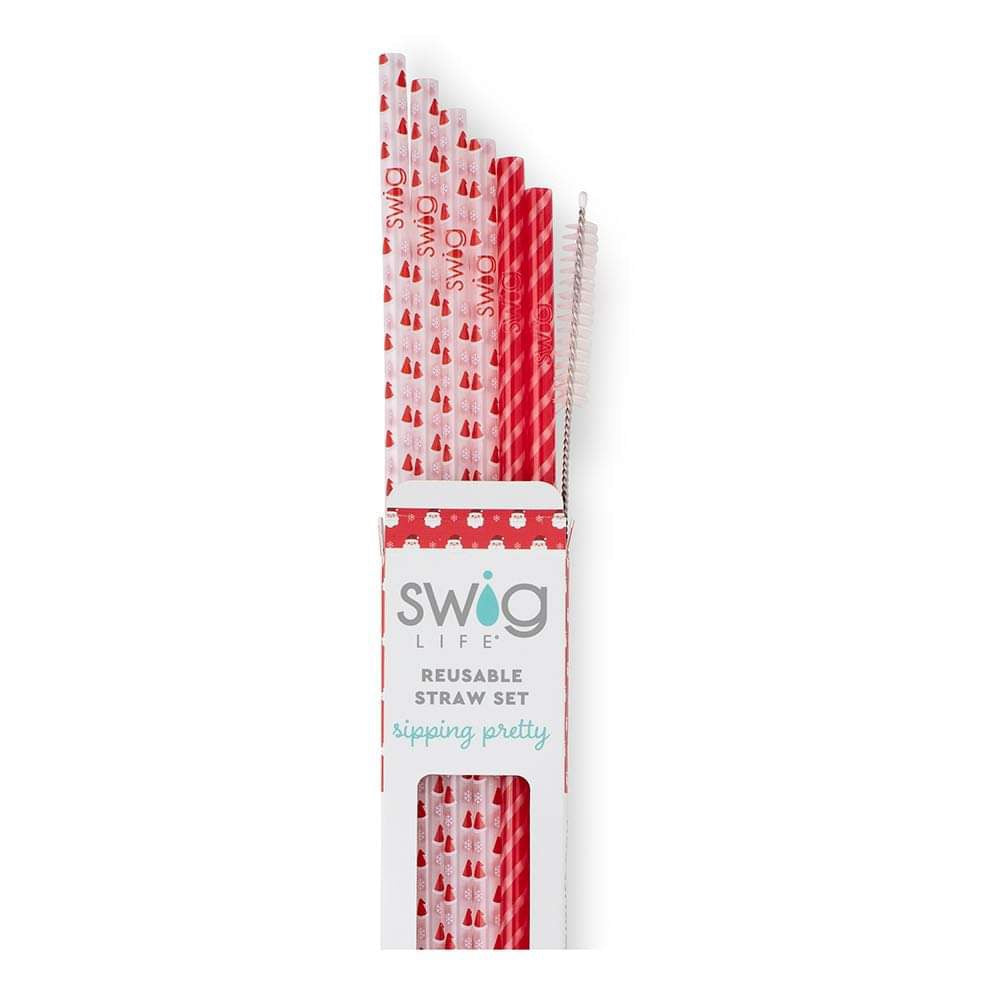 Swig reusable straw sets