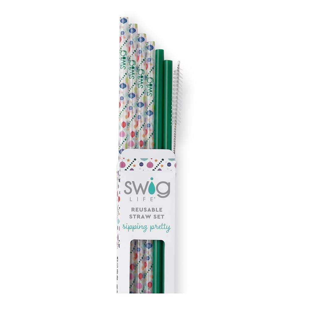 Swig reusable straw sets