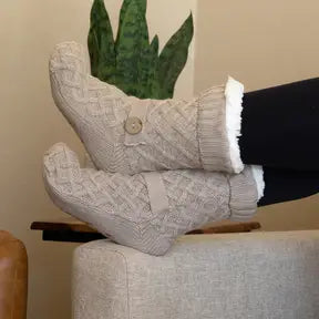 Non-Slip Sherpa Lined Socks