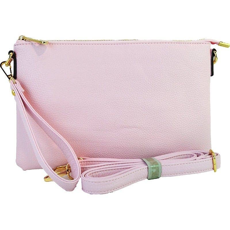 8623 N8263 Ellen Three Compartment Wristlet Fashion Clutch/Crossbody