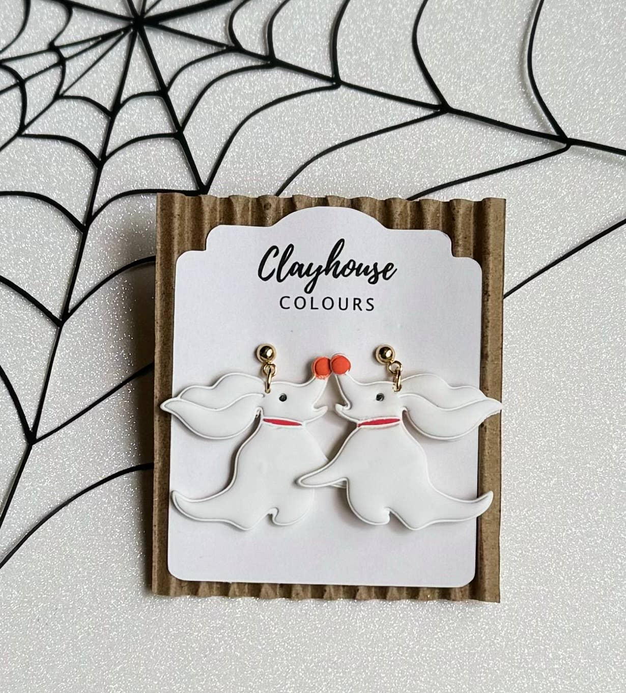 Nightmare Before Christmas Clay Earrings 