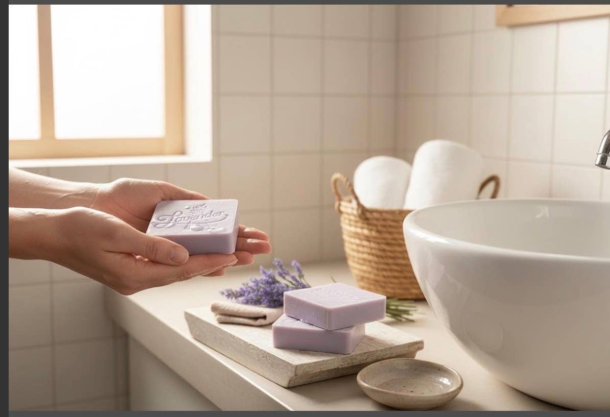 Calming Lavender natural bar soap