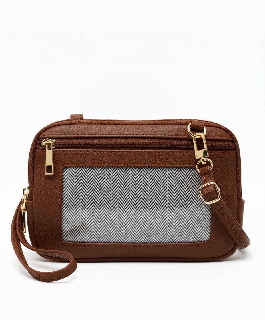 AD007 Cell Phone Mini Crossbody Wallet Bag