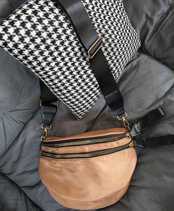 Leopard Camo Print Bum Bag Crossbody