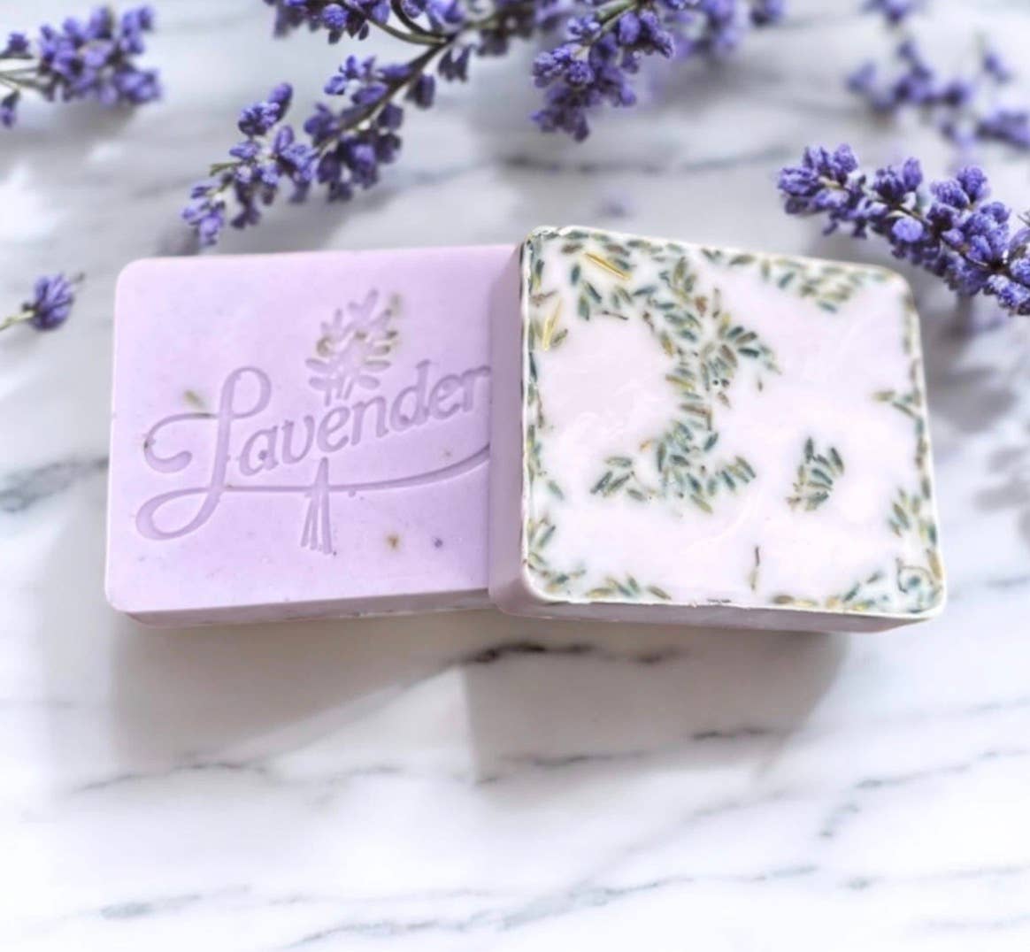 Calming Lavender natural bar soap