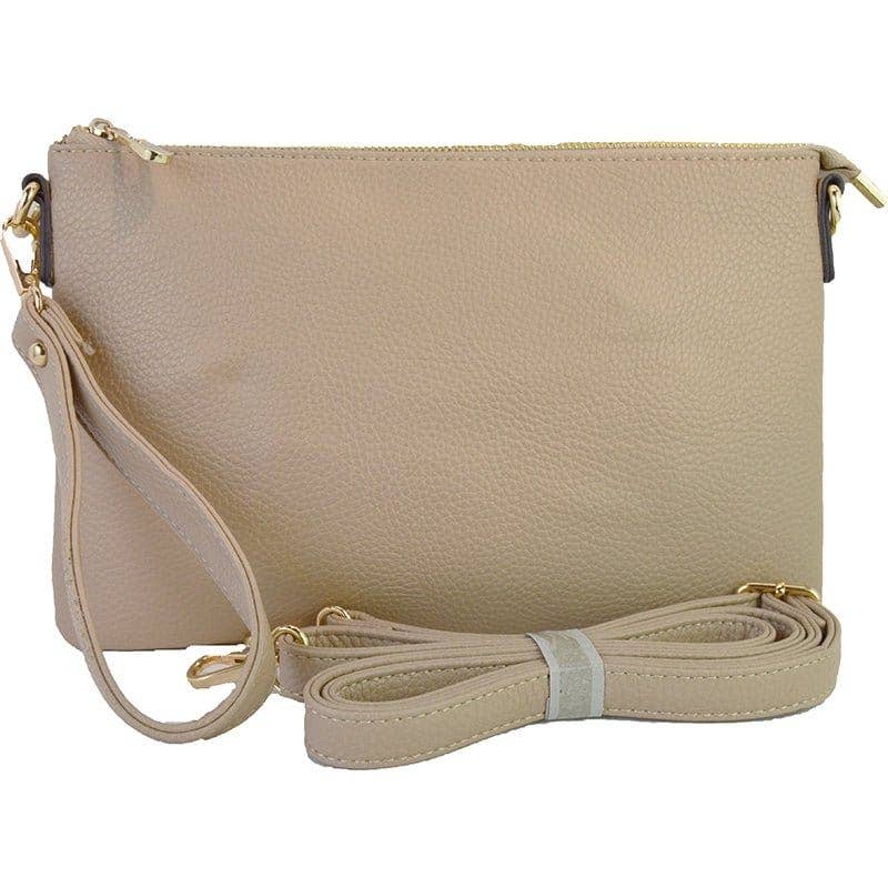 8623 N8263 Ellen Three Compartment Wristlet Fashion Clutch/Crossbody