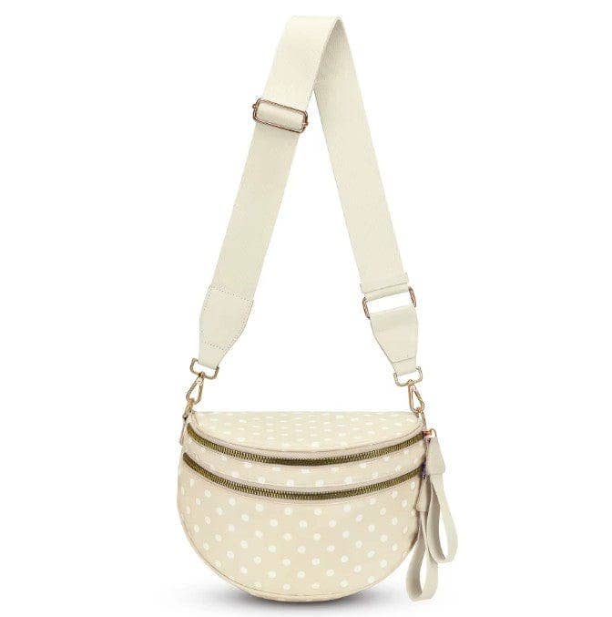 SF221011 Polka Dot Nylon Sling/Crossbody Bag