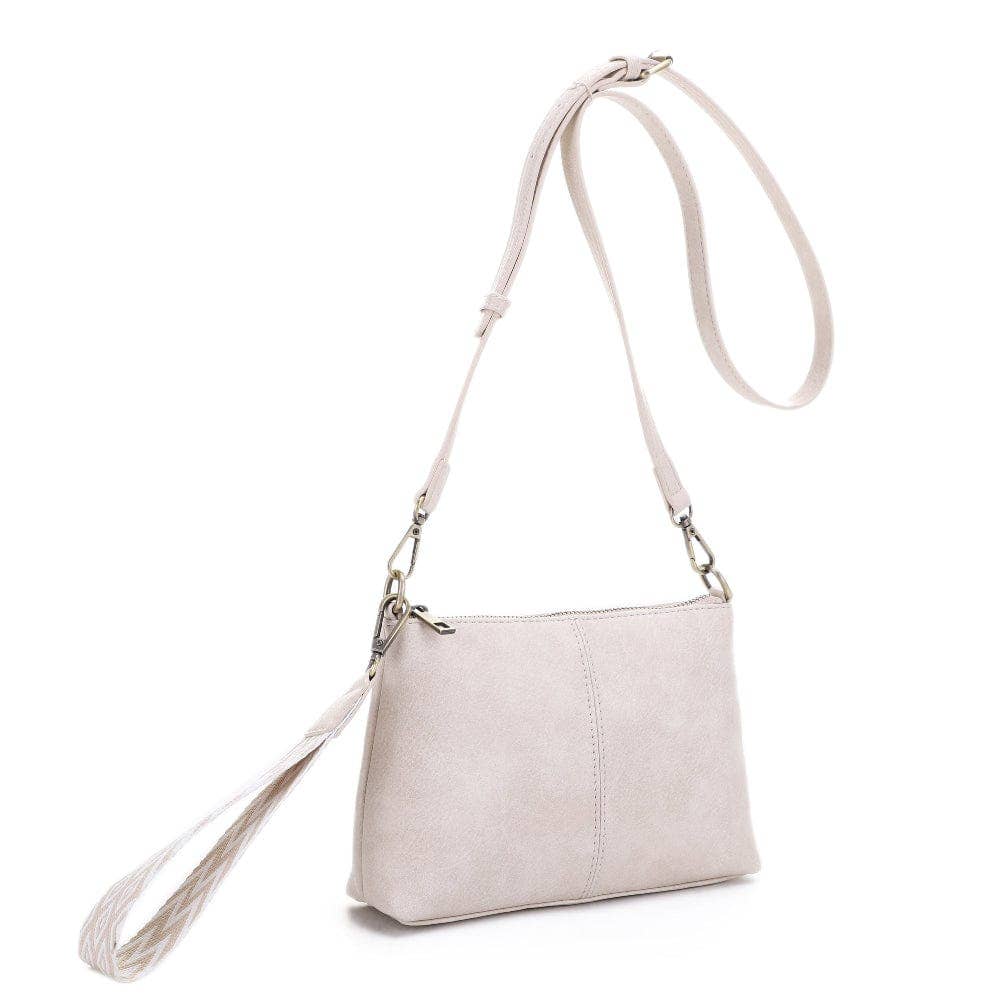 EJ60150-6 Lana Crossbody Bag With Chevron Strap