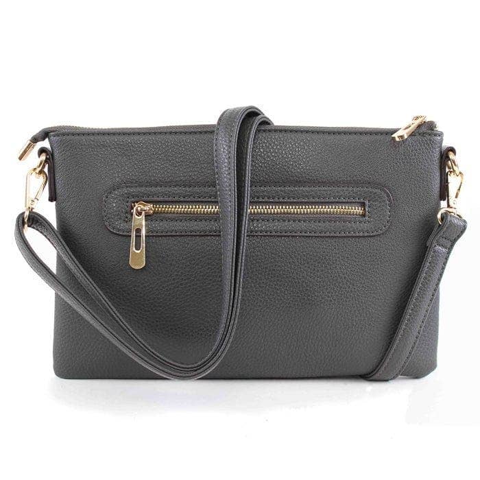 8623 N8263 Ellen Three Compartment Wristlet Fashion Clutch/Crossbody