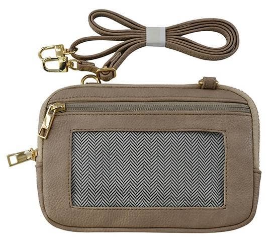 AD007 Cell Phone Mini Crossbody Wallet Bag