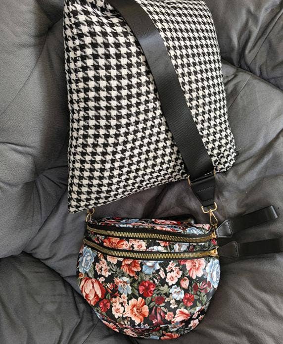 Leopard Camo Print Bum Bag Crossbody