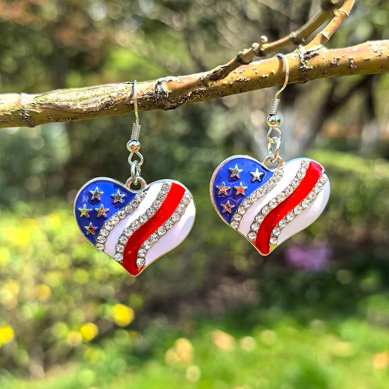 Fourth Of July Series Fashion Earrings