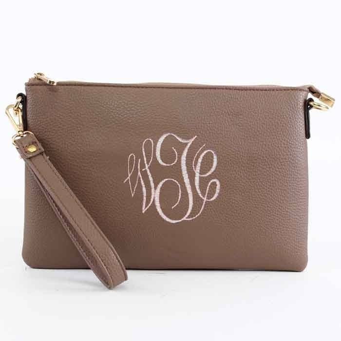 8623 N8263 Ellen Three Compartment Wristlet Fashion Clutch/Crossbody
