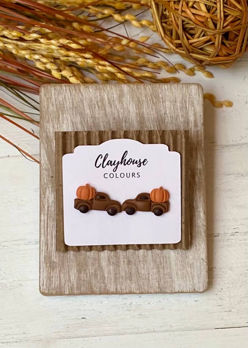 Pumpkin Earrings