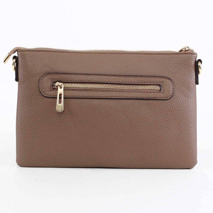 8623 N8263 Ellen Three Compartment Wristlet Fashion Clutch/Crossbody