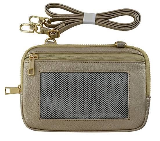 AD007 Cell Phone Mini Crossbody Wallet Bag