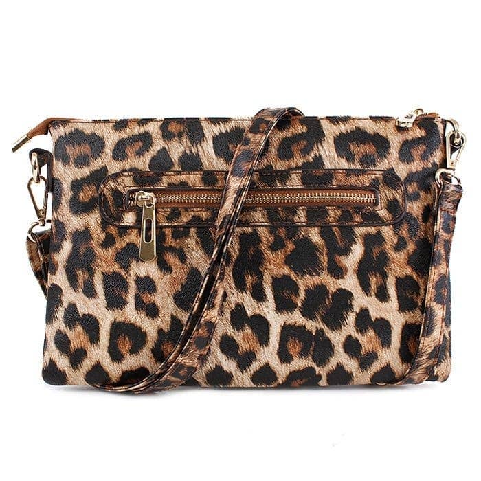 8623 N8263 Ellen Three Compartment Wristlet Fashion Clutch/Crossbody