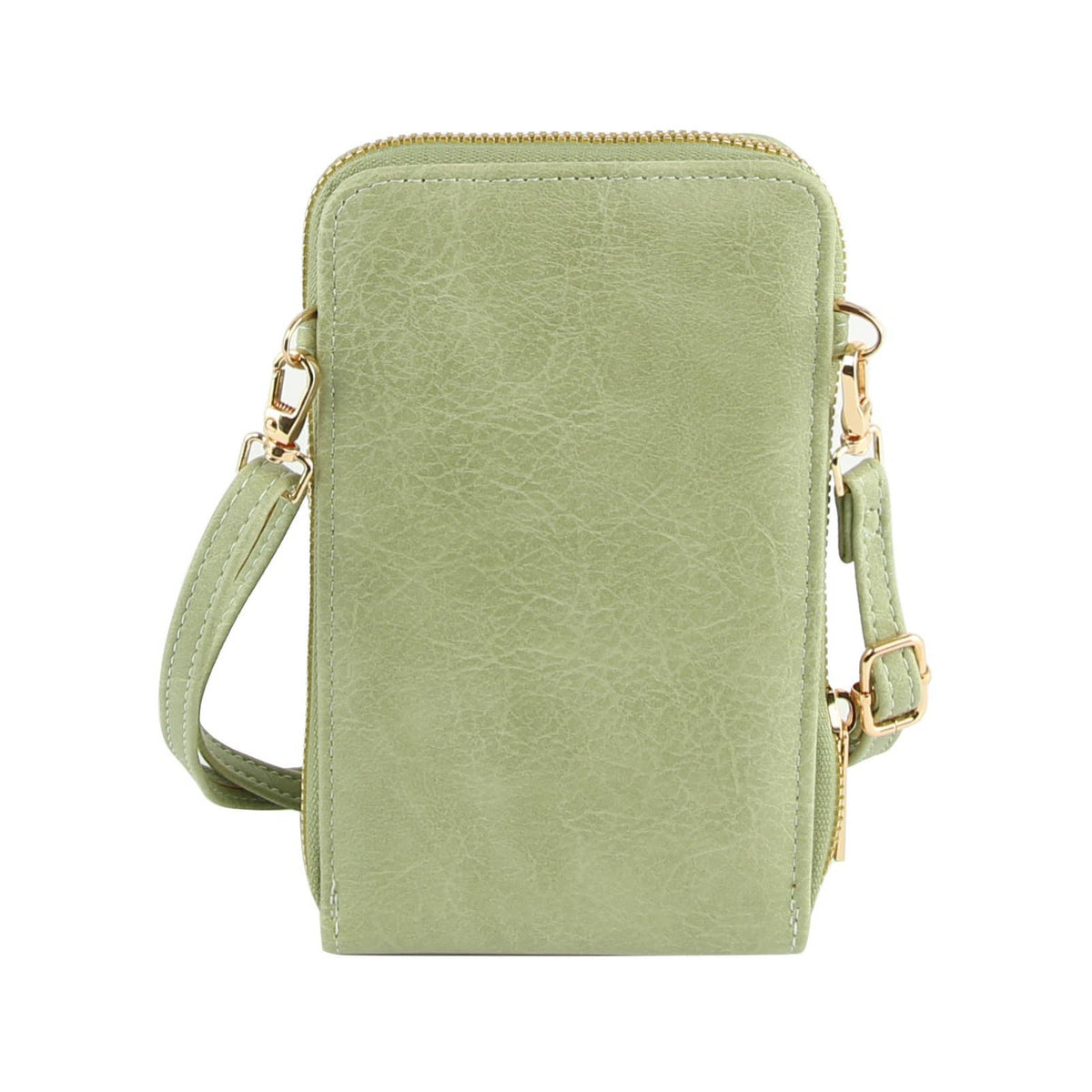 Small Crossbody for Women Double Zip Adjustable Strap Over t