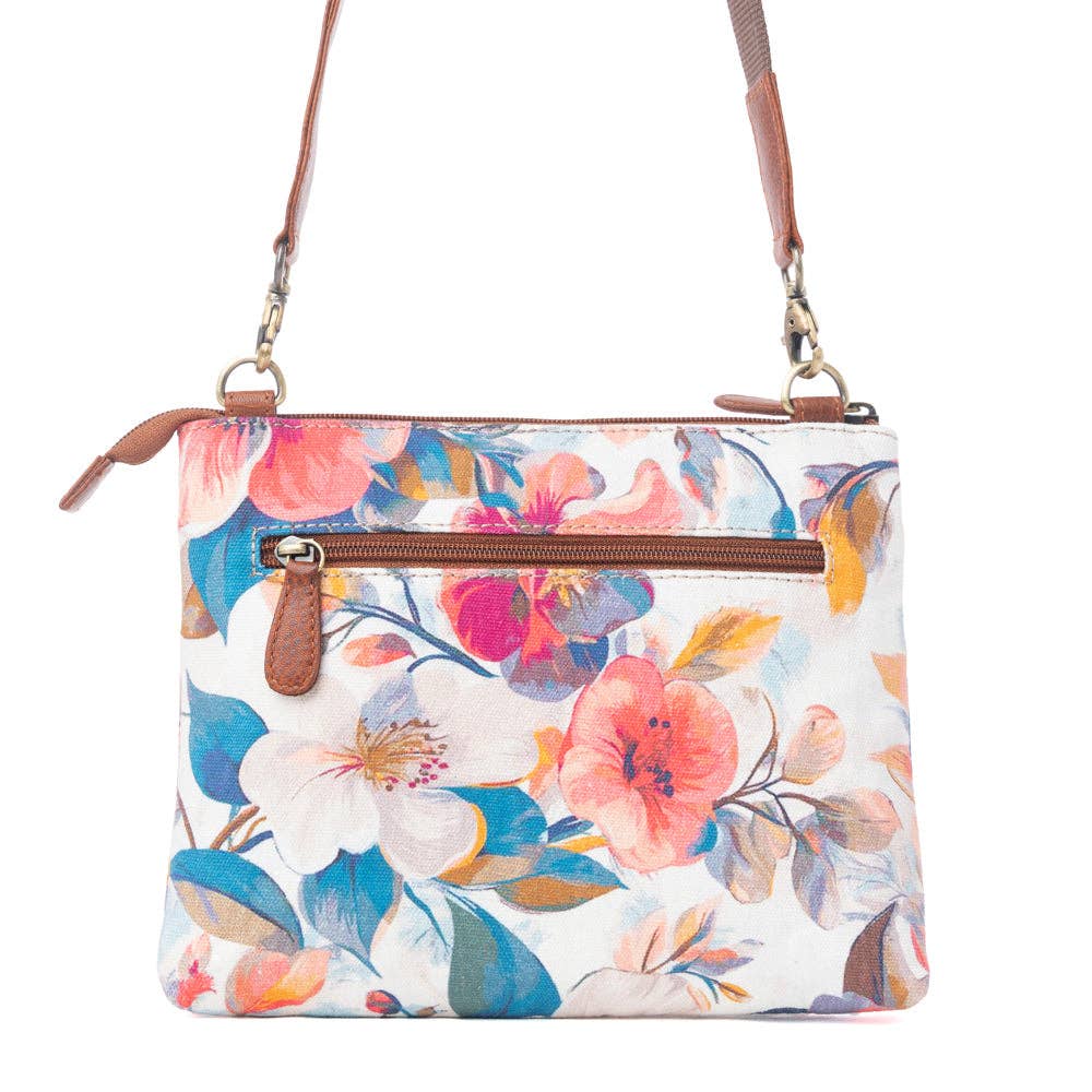 Maple Ridge Cotton & Leather Crossbody Bag Variant Combo