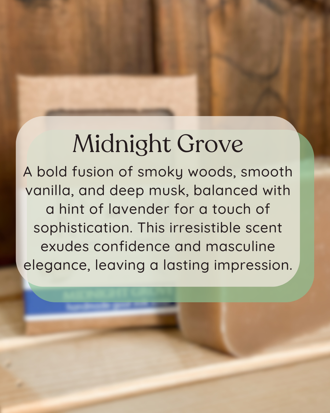 Midnight Grove Goat Milk Soap