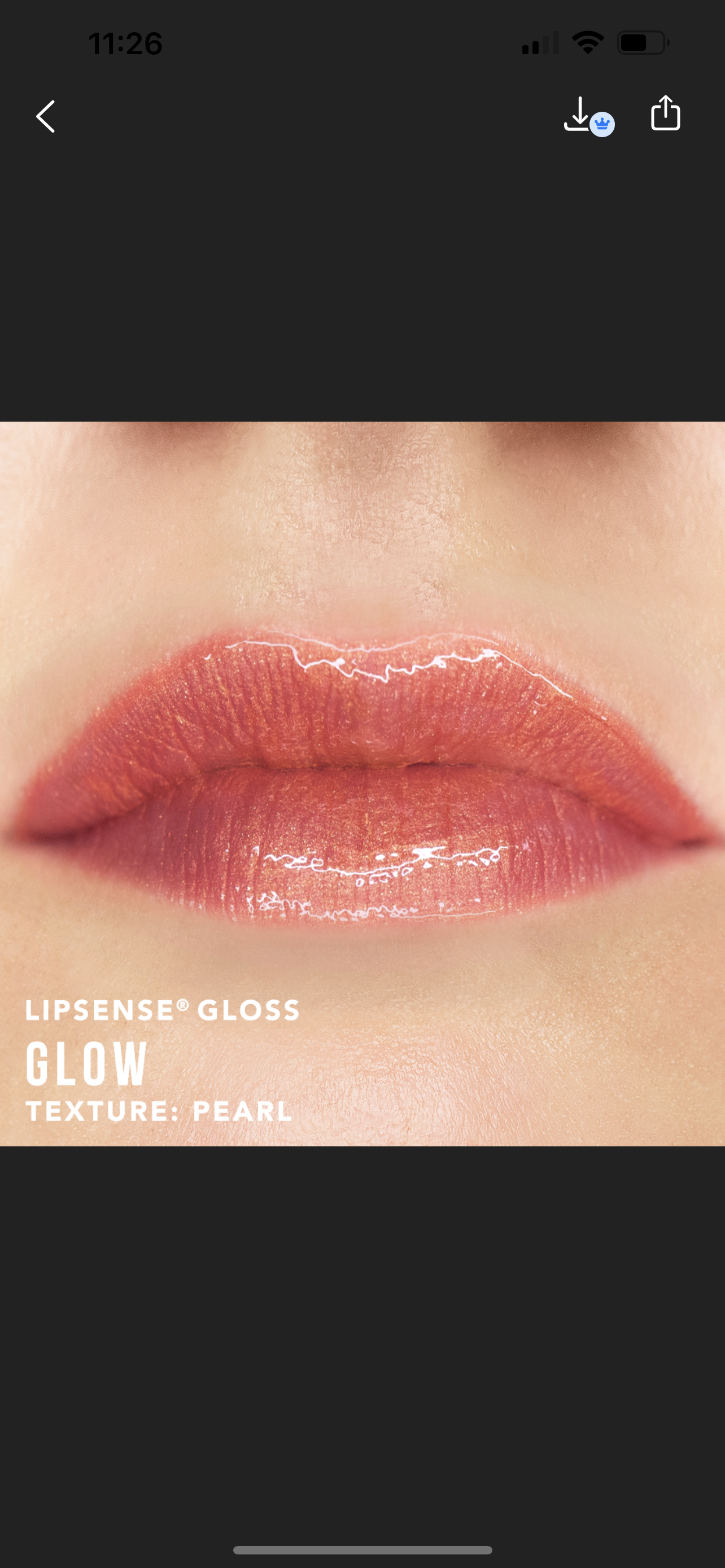 Glosses and lip balms