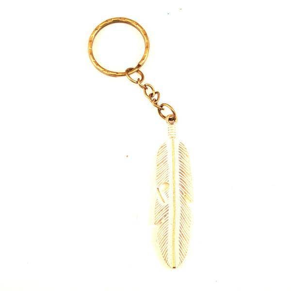 Feather Keychain (color options available)