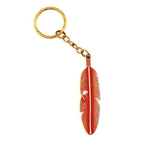 Feather Keychain (color options available)